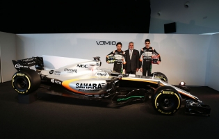 Gtechniq partners Sahara Force India reveal their 2017 new look